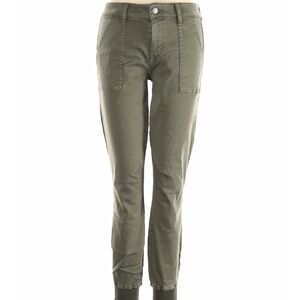 Level 99 Olive Green Slim Fit Pants